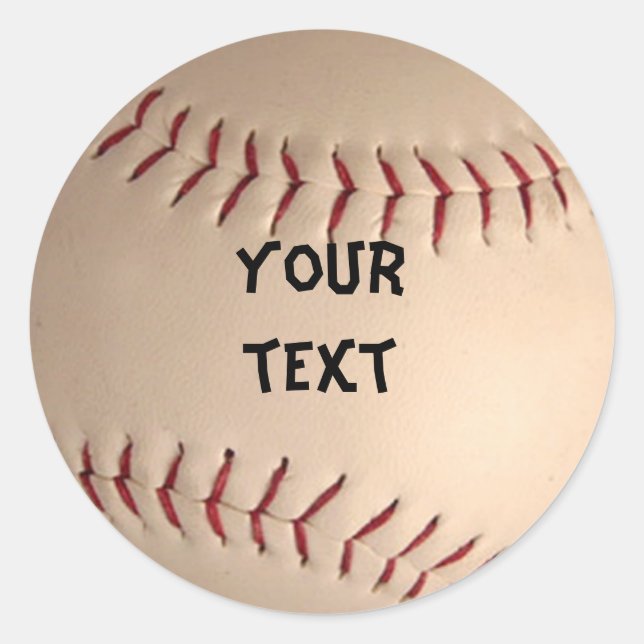 autocollant de base-ball (Devant)