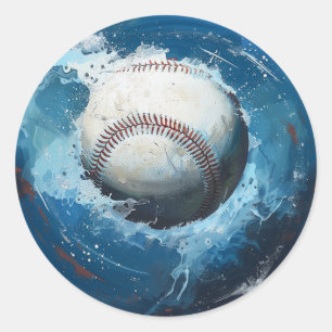 Autocollant de baseball