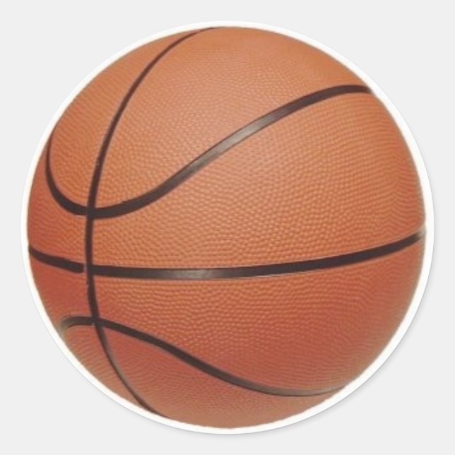 Autocollant de basket-ball du monde entier (Devant)