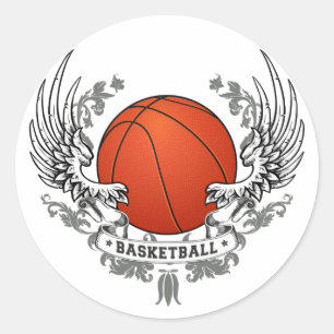 Autocollant de basketball