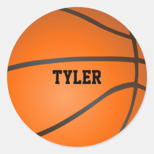 Autocollant de basketball personnalisé