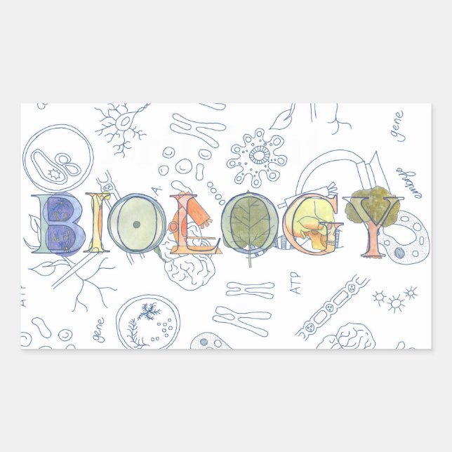 Autocollant de biologie (Devant)