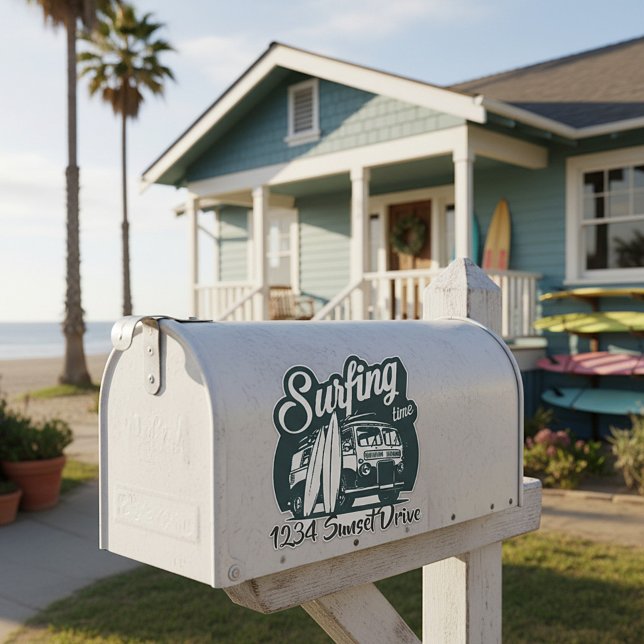 Autocollant de boîte aux lettres de navigation (Créateur téléchargé)