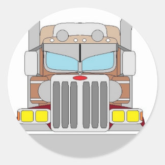 autocollant de camion de remorque