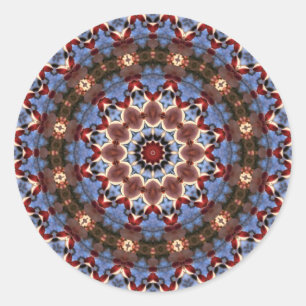 Autocollant de cercle de pays