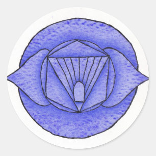 Autocollant de Chakra de troisième oeil