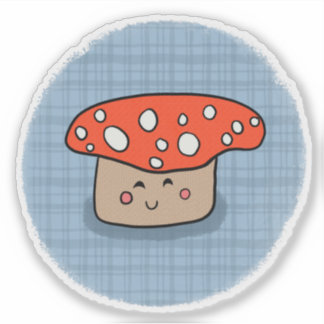 Autocollant de champignon