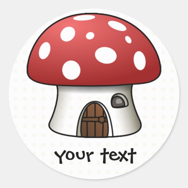 autocollant de champignons (Devant)