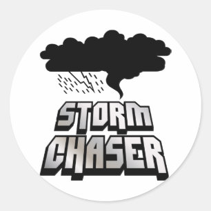 Autocollant de chasseur de tempête
