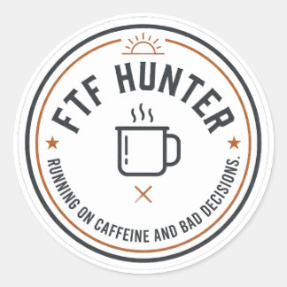Autocollant de chasseur FTF