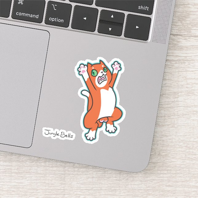 Autocollant de chat (Détail)
