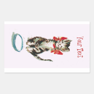 Autocollant de chat Tabby Kitty Victorien personna