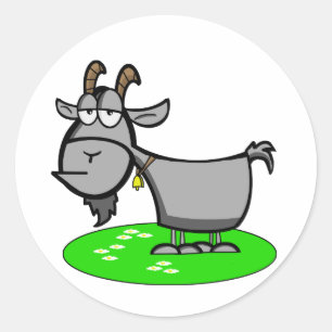 Autocollant de chèvre