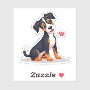 Autocollant de chiot Manchester Terrier Kawaii Ado