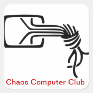 Autocollant de club d'ordinateur de chaos