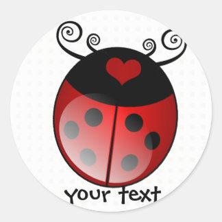 autocollant de coccinelle