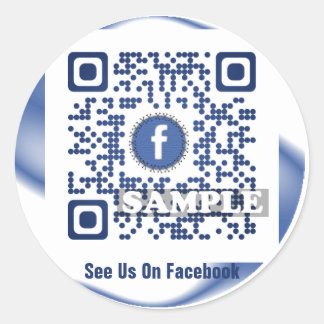 Autocollant de code de Facebook QR (modèle Net2tag