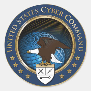 Autocollant de commande de Cyber des USA