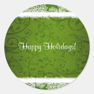 Autocollant de conception de Noël