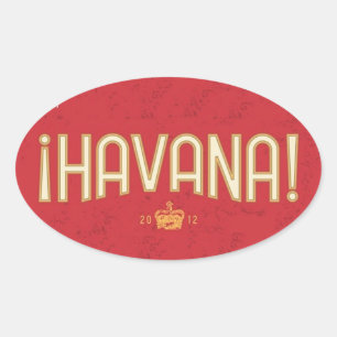 Autocollant de couronne de La Havane