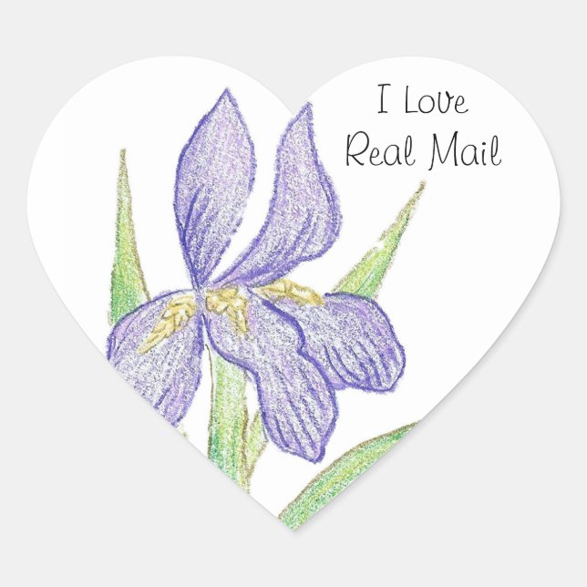 Autocollant de courrier réel (Devant)