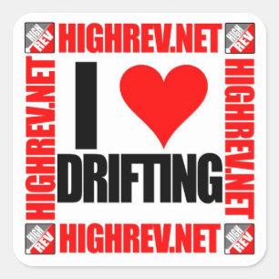 Autocollant de dérive d'amour de l'heure I