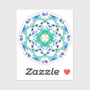 Autocollant de design Mandala ethnique