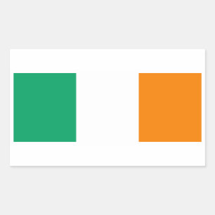 Autocollant de drapeau de l'Irlande