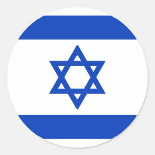 Autocollant de drapeau de l'Israël