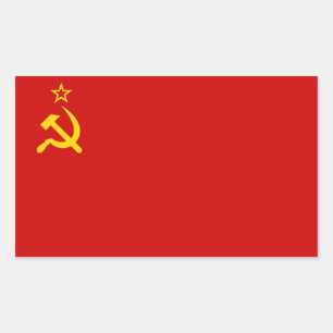 Autocollant de drapeau de l'URSS