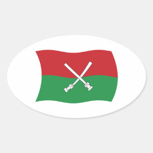 Autocollant de drapeau Li & Miao de Hainan