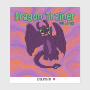 Autocollant de dresseur de dragons