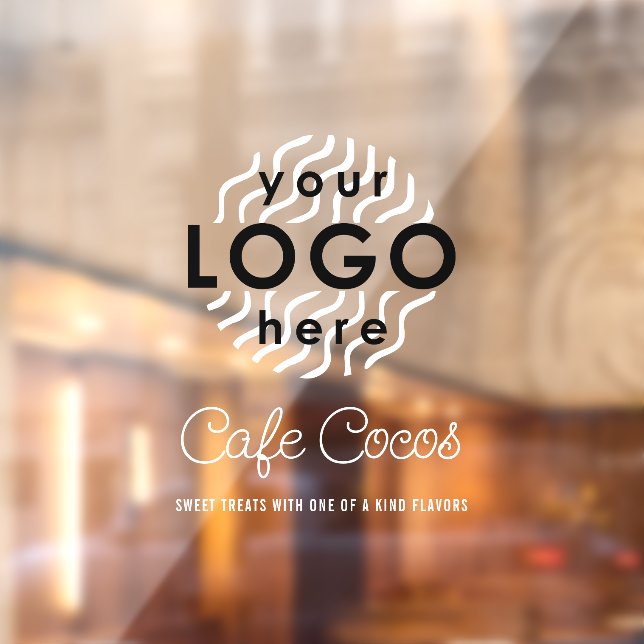 Autocollant de fenêtre de café (Feuille 2)