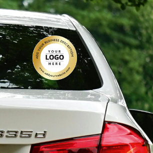 Autocollant de fenêtre de voiture de logo de site