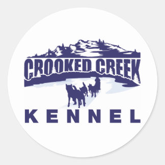 Autocollant de fenêtre du chenil Crooked Creek