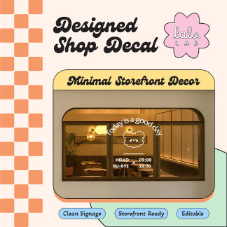 Autocollant de fenêtre tendance blanc pour salon d