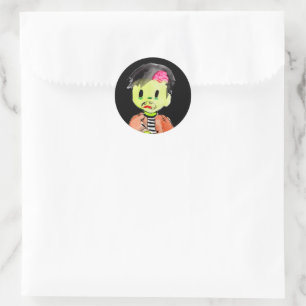 autocollant de fête d'anniversaire pour enfant Zom