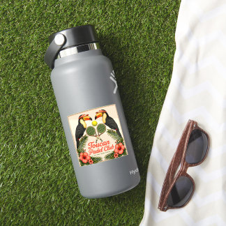 Autocollant de feuille de club de padel Toucan Vin