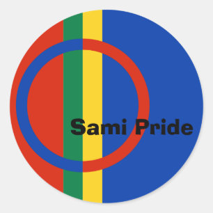 Autocollant de fierté de Sami