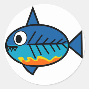 Autocollant de FishingTruths comportant Hugo