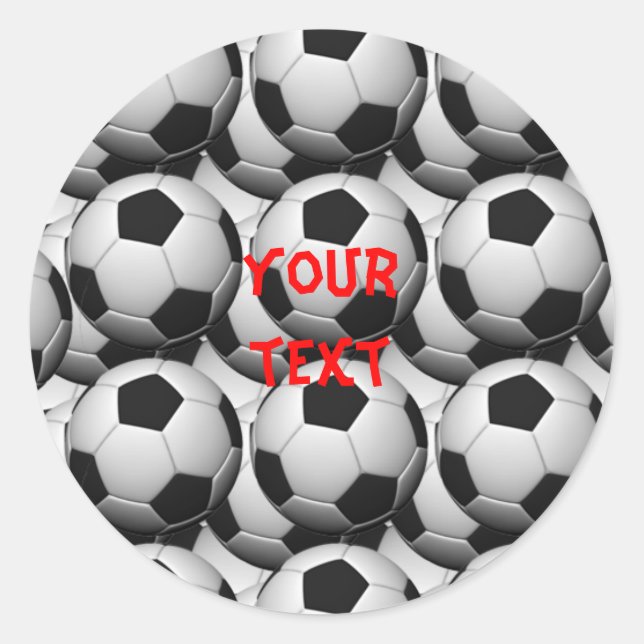 autocollant de football (Devant)