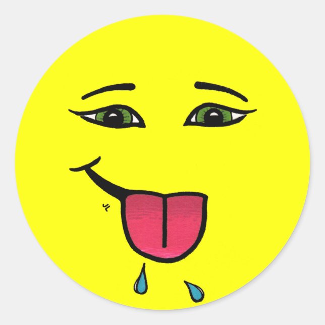 Autocollant de framboise (Devant)