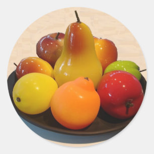 Autocollant de fruits