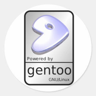 Autocollant de Gentoo Linux