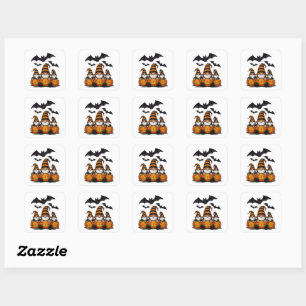 Autocollant de gnome d'Halloween