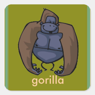 autocollant de gorille