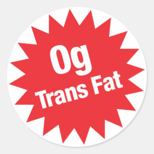 autocollant de graisse du transport 0g
