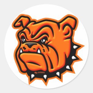 Autocollant de "grand bouledogue" d'Artesia