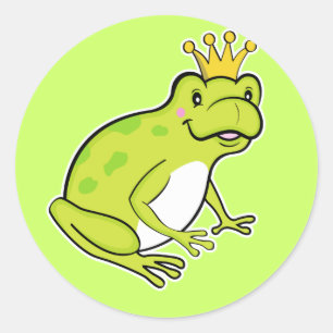 Autocollant de grenouille
