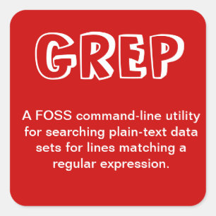 Autocollant de GREP
